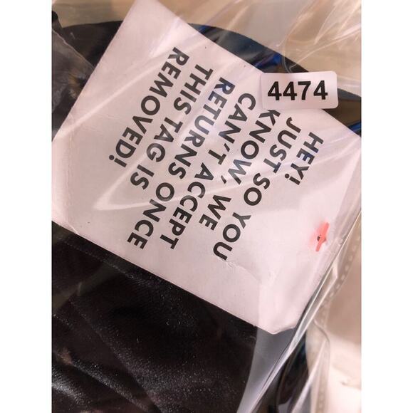 Topshop Dress Velvet Wrap Mock Neck Cutout Back Long Sleeve Mini NWT 4-6 - Picture 9 of 9